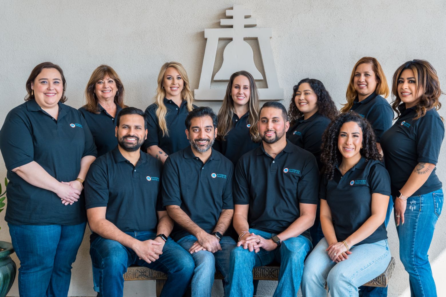 the friendly dental team at Riverside Tooth Co. in Riverside, CA
